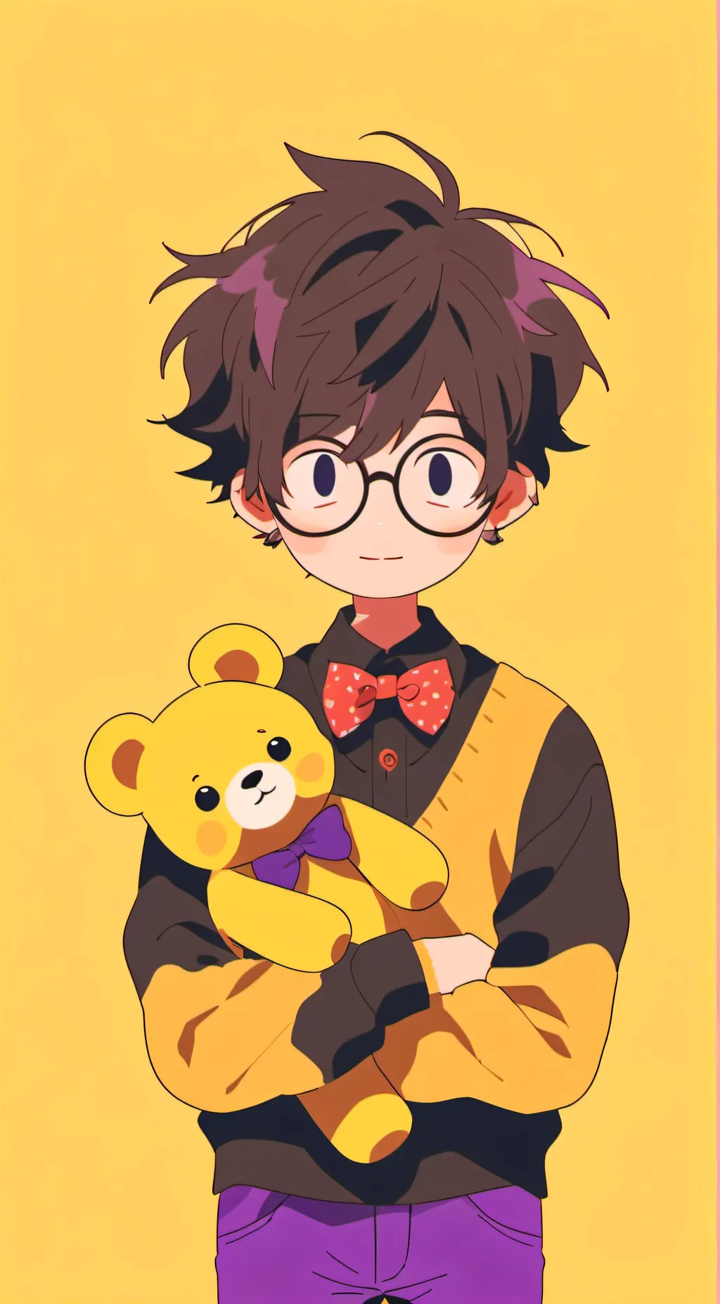 ai character: EVAN AFTON background