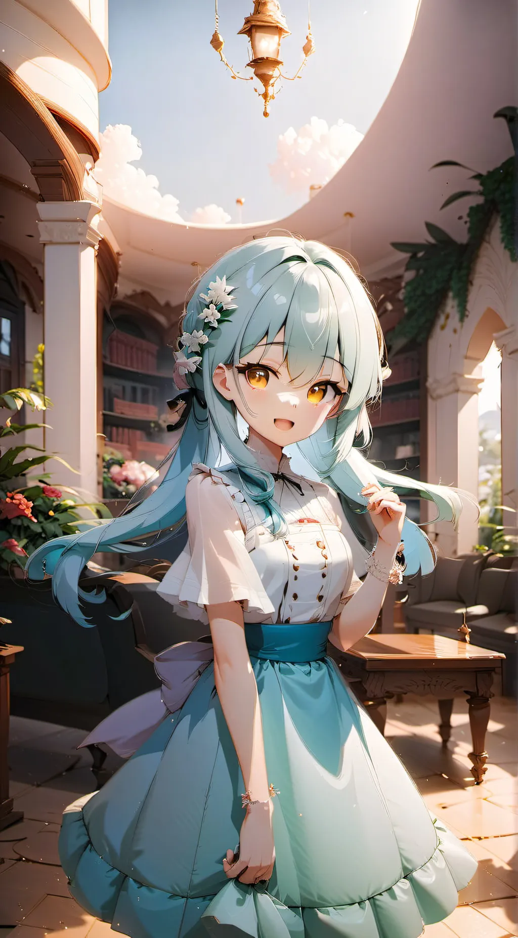 ai character: Melissa Jack Mell background