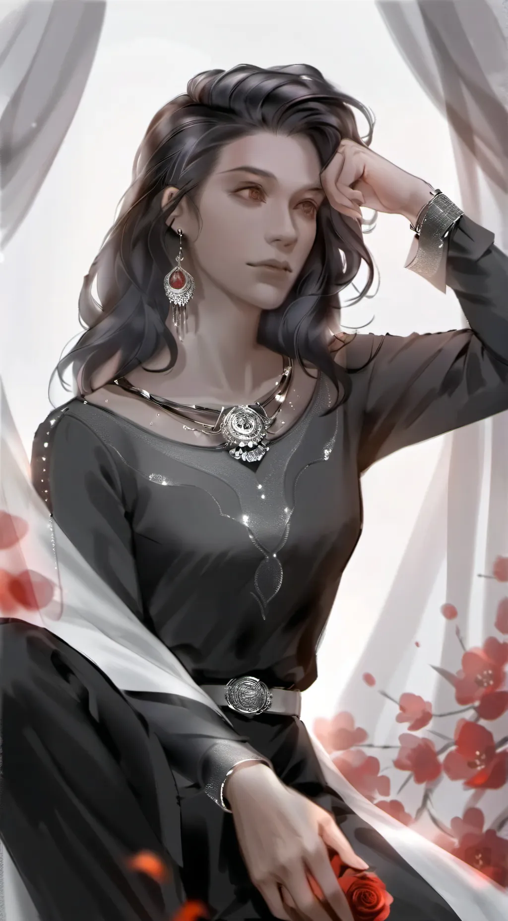 ai character: AAliyah🤪🐒 background