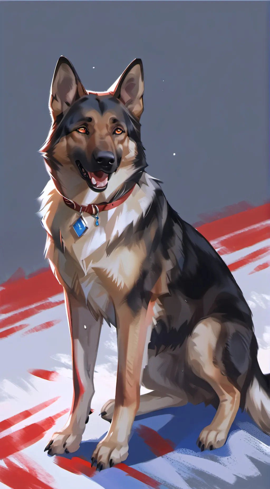 ai character: Max background