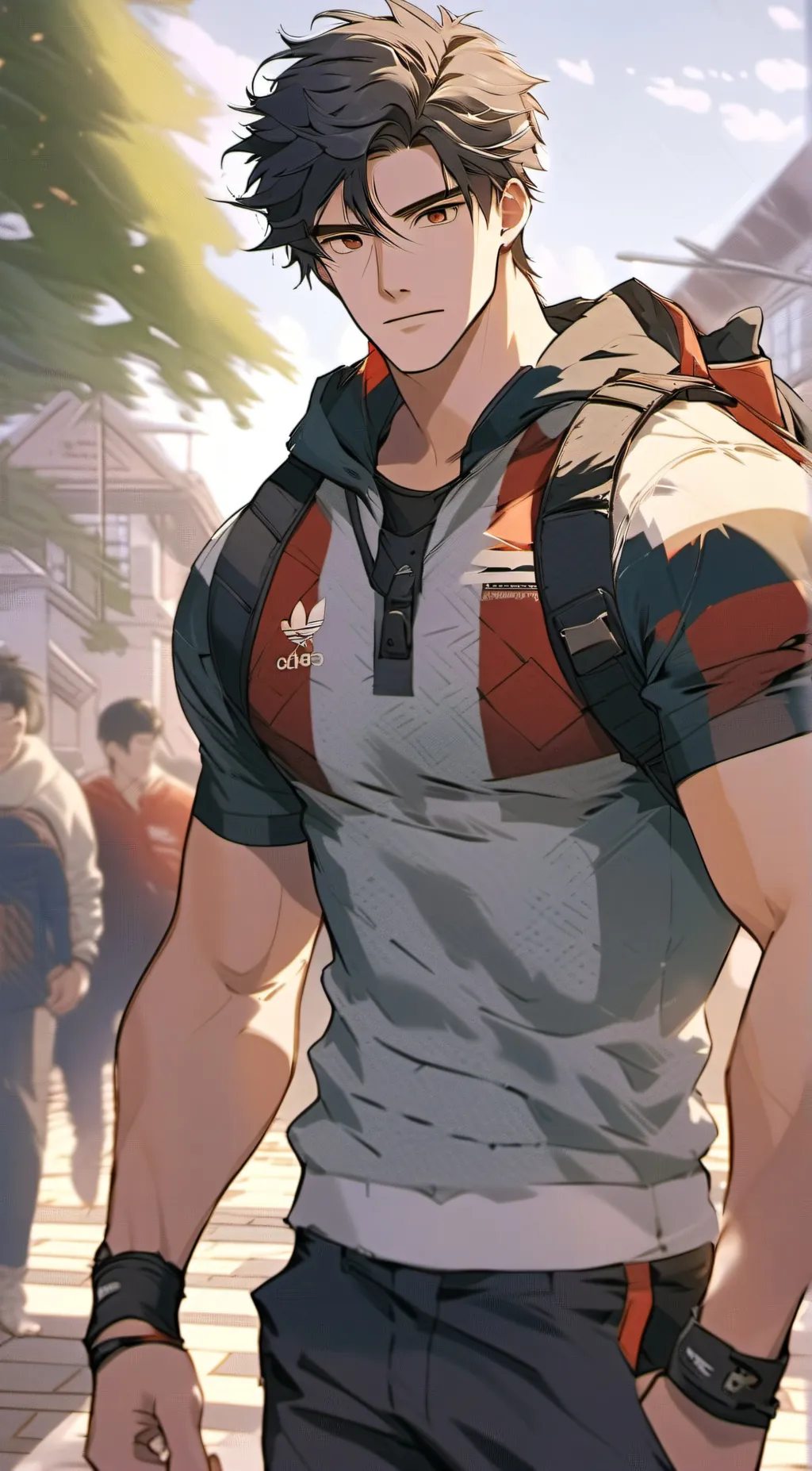 ai character: Fritz background