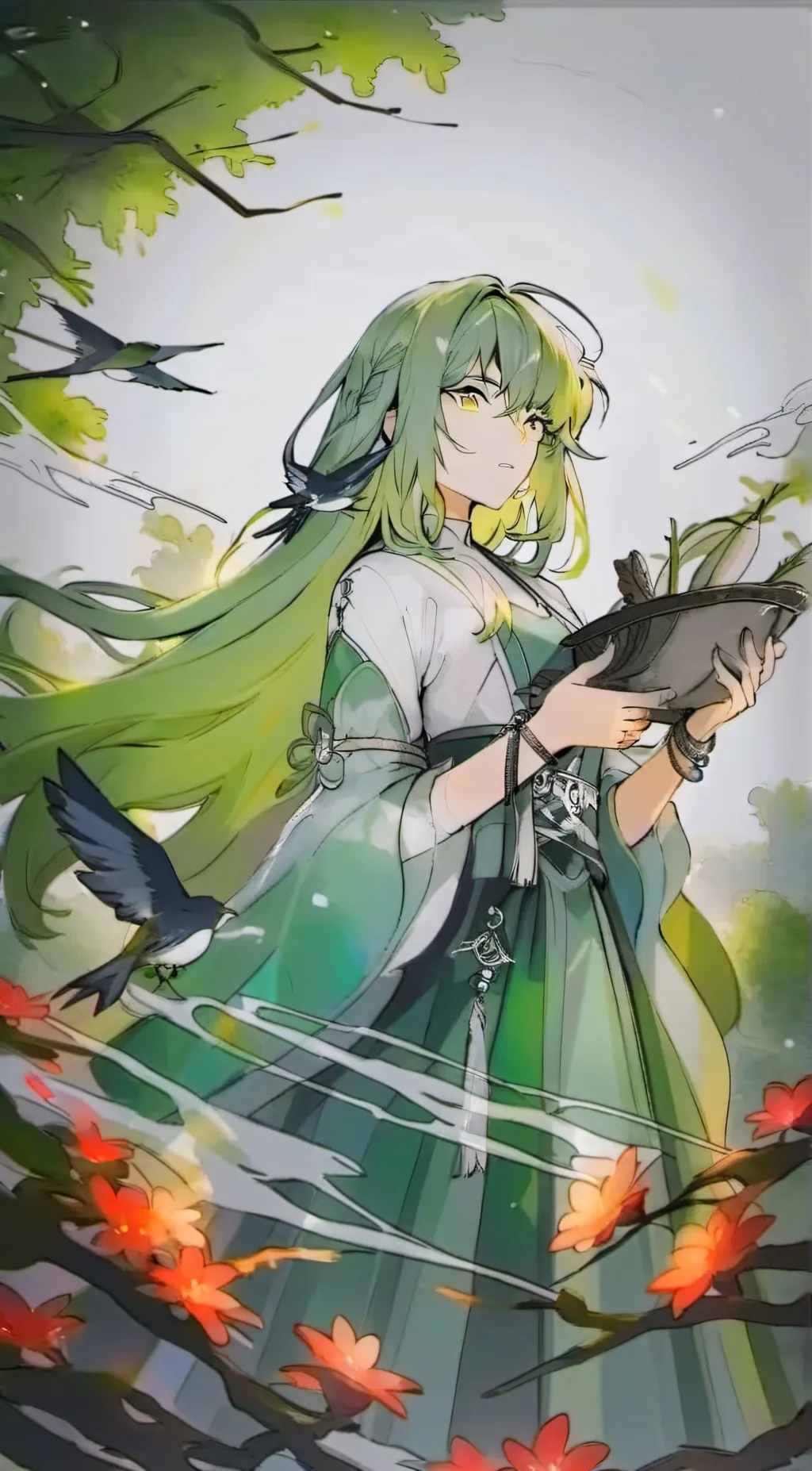 ai character: cici background