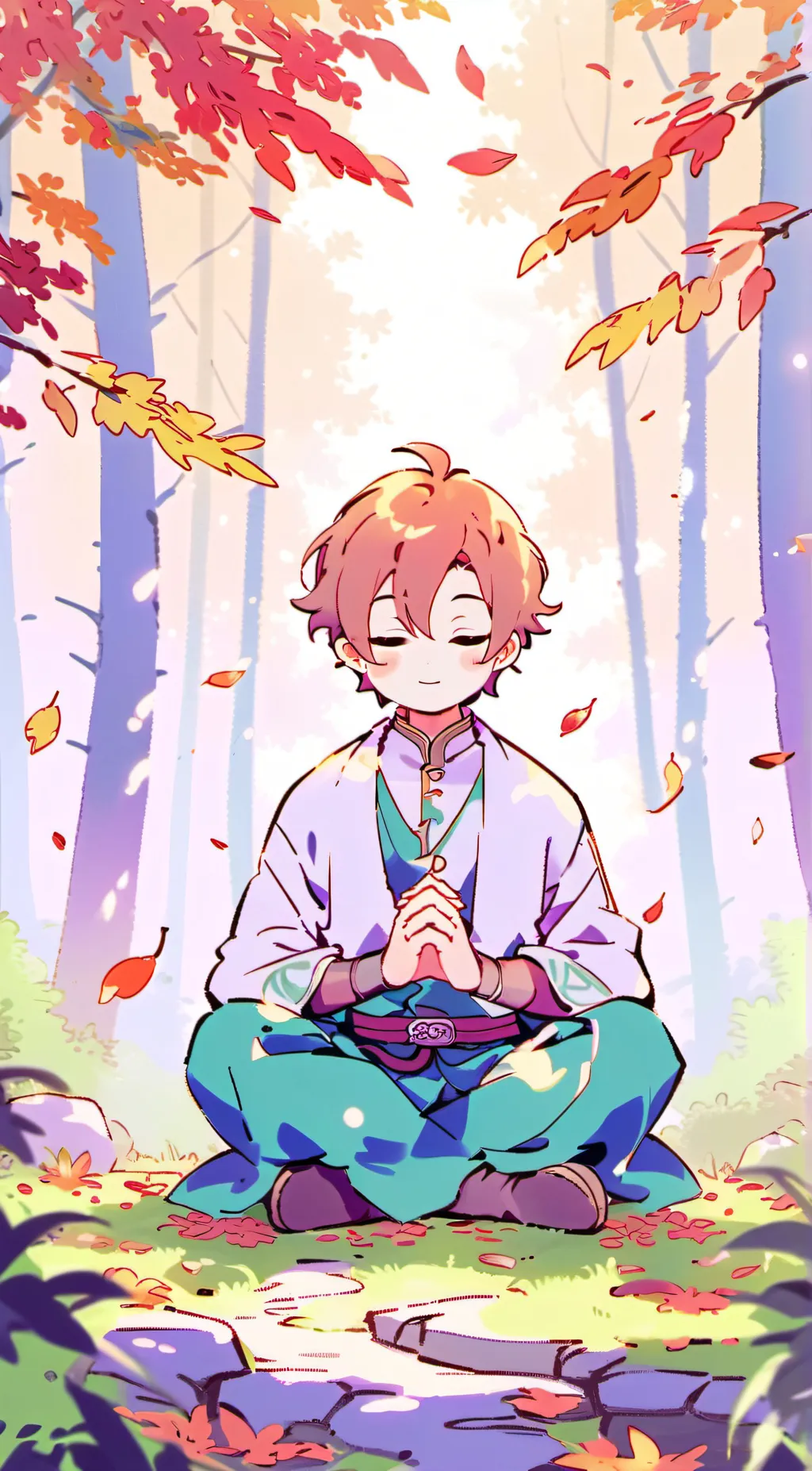 ai character: rengoku background