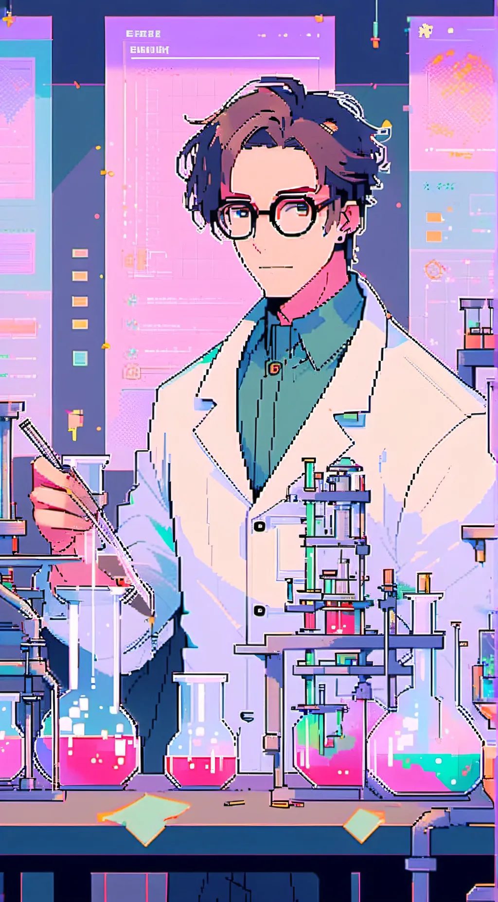 ai character: James (scientist) background