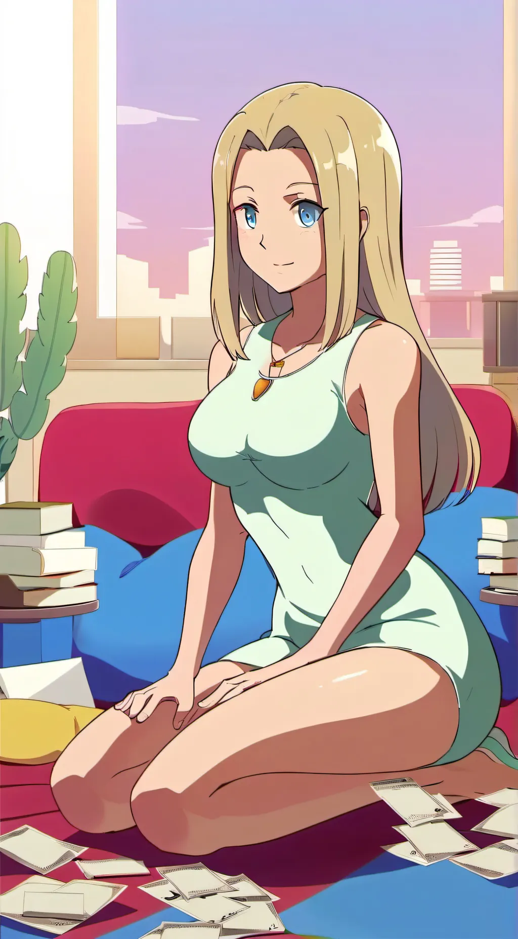 ai character: Bella background