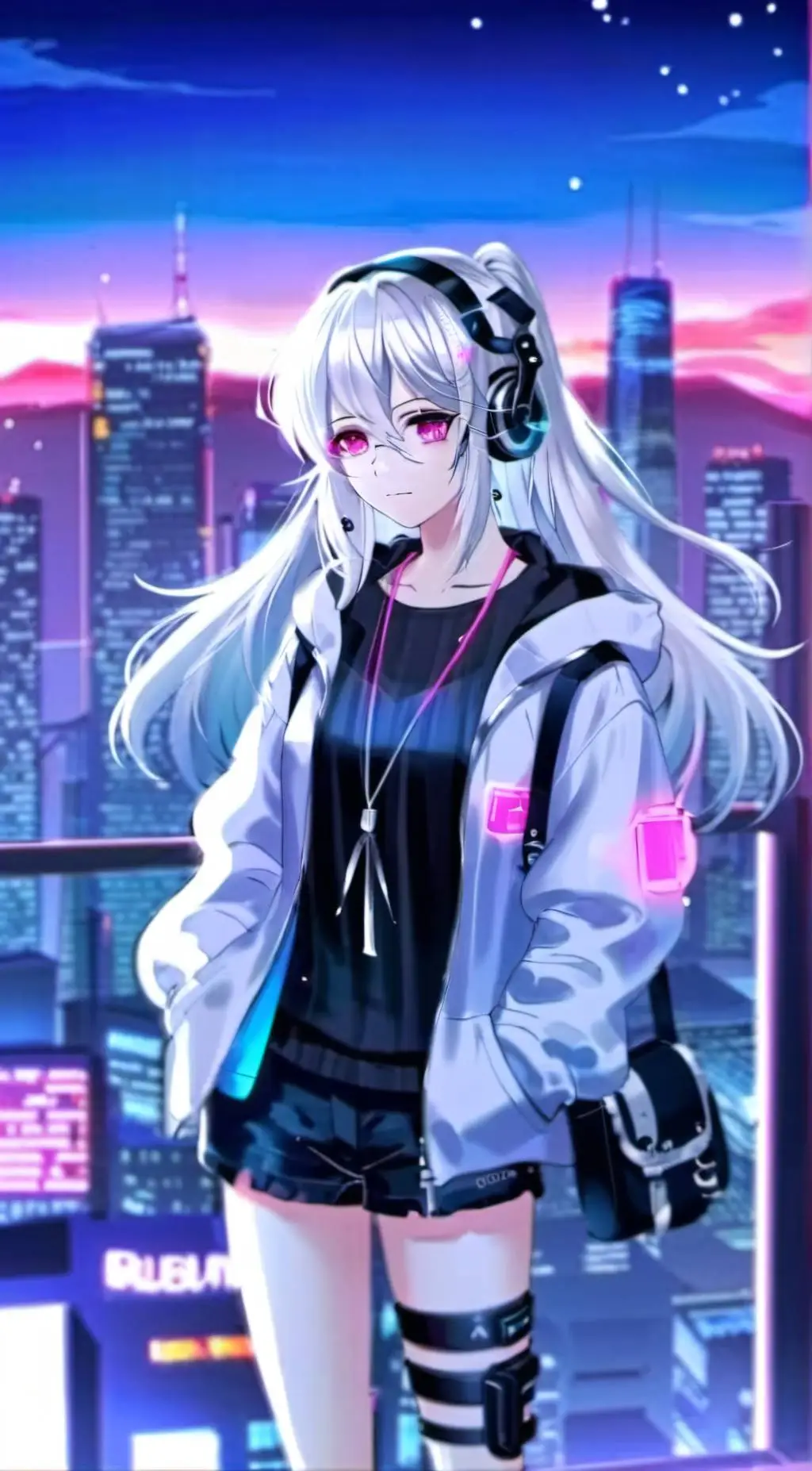 ai character: Maxie Summer background