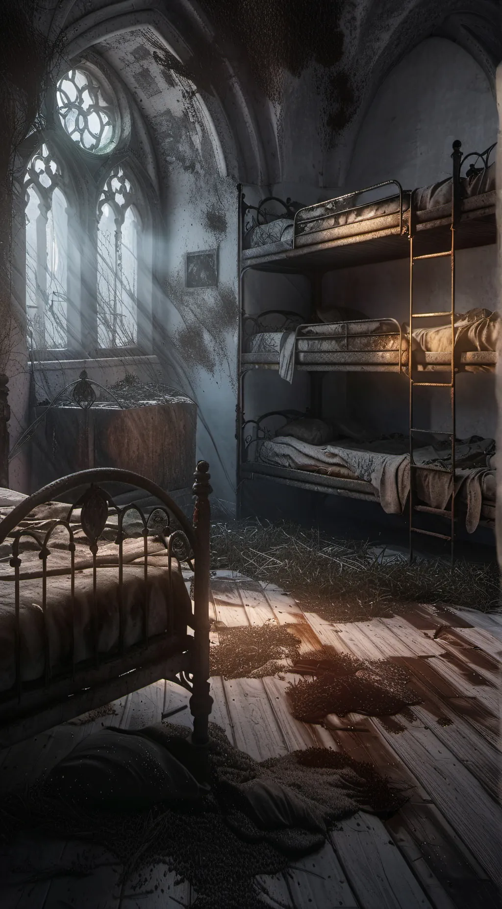 ai character: The orphanage background