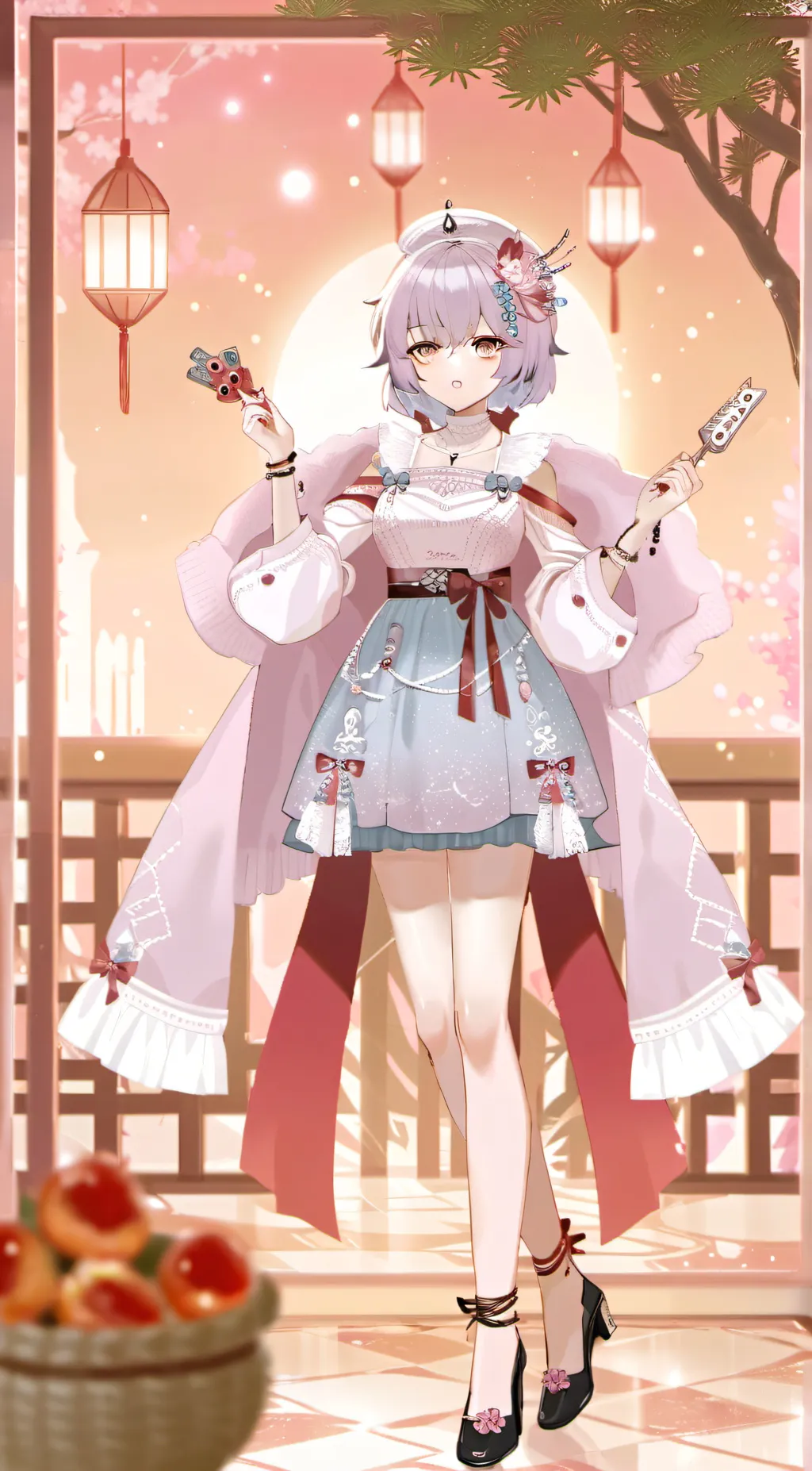 ai character: Jelly background