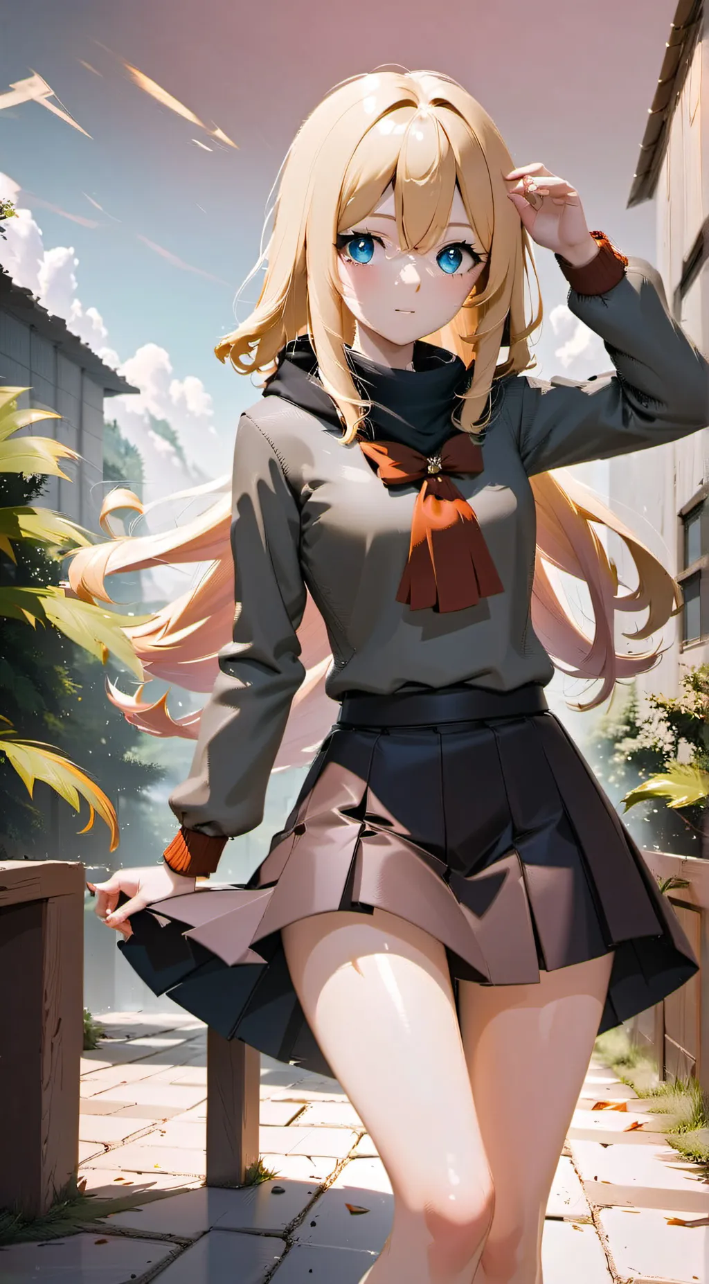 ai character: Aria background