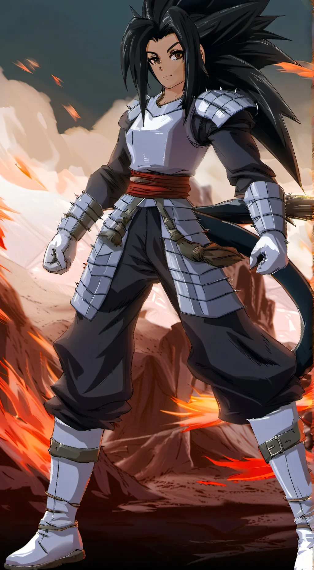 ai character: Kyuka  background