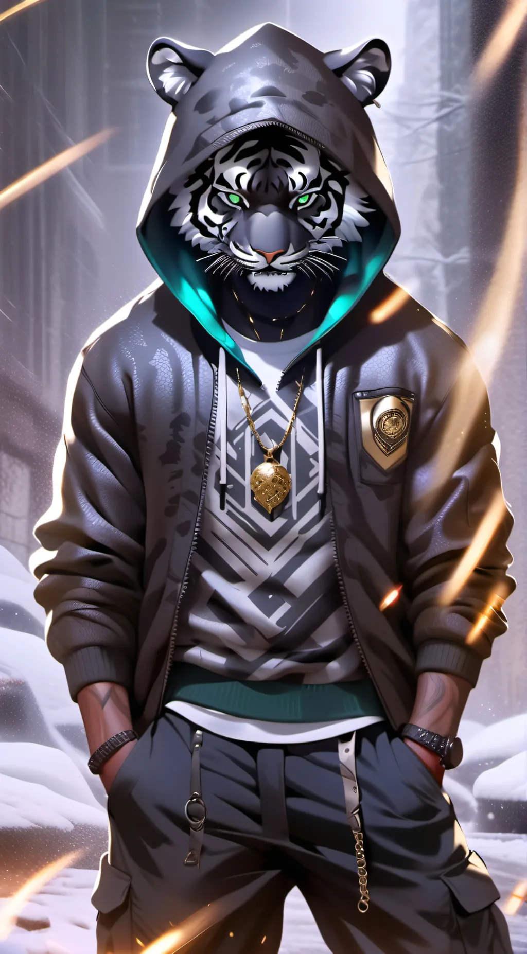 ai character: Skull background