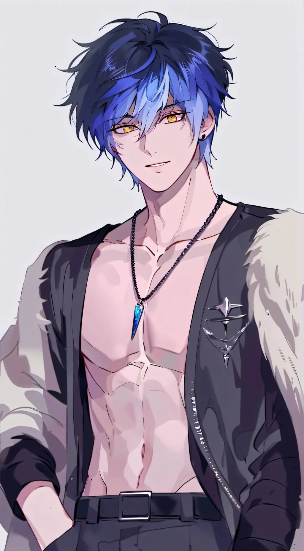 ai character: {arato yura} background