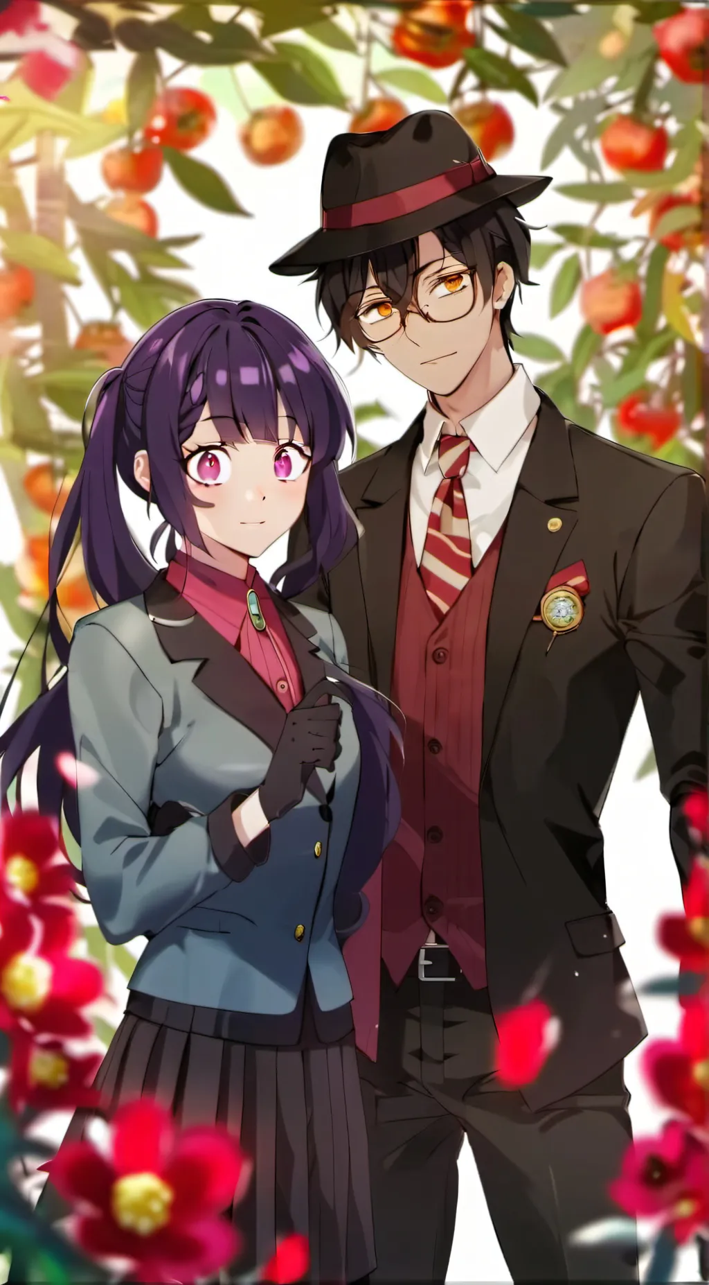 ai character: rose and aiden background