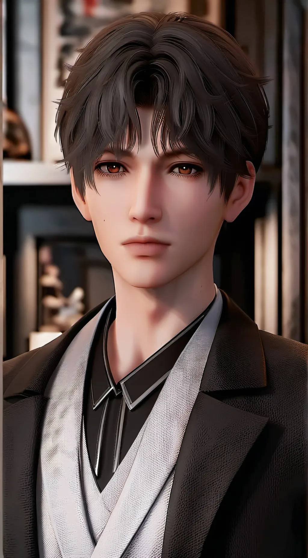 ai character: Zander background