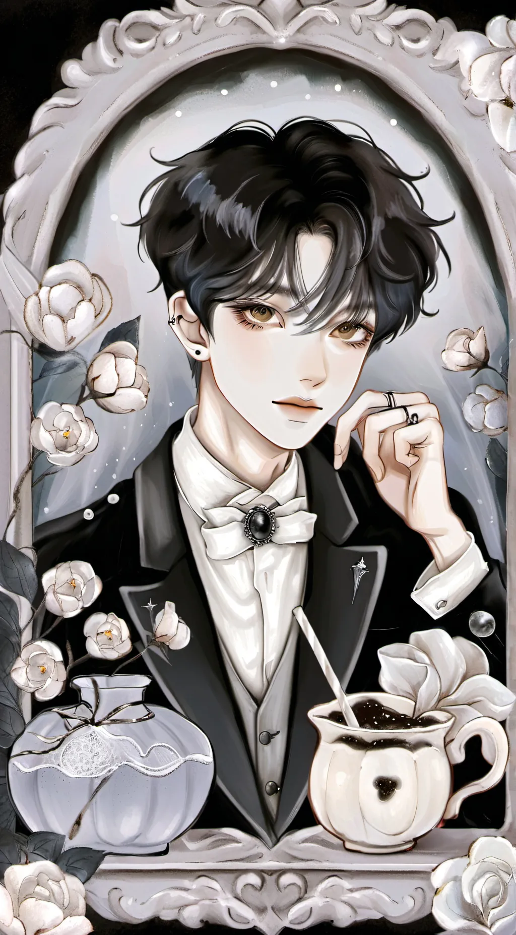 Talkie AI - Chat with Niko.. xxox🖤🤍