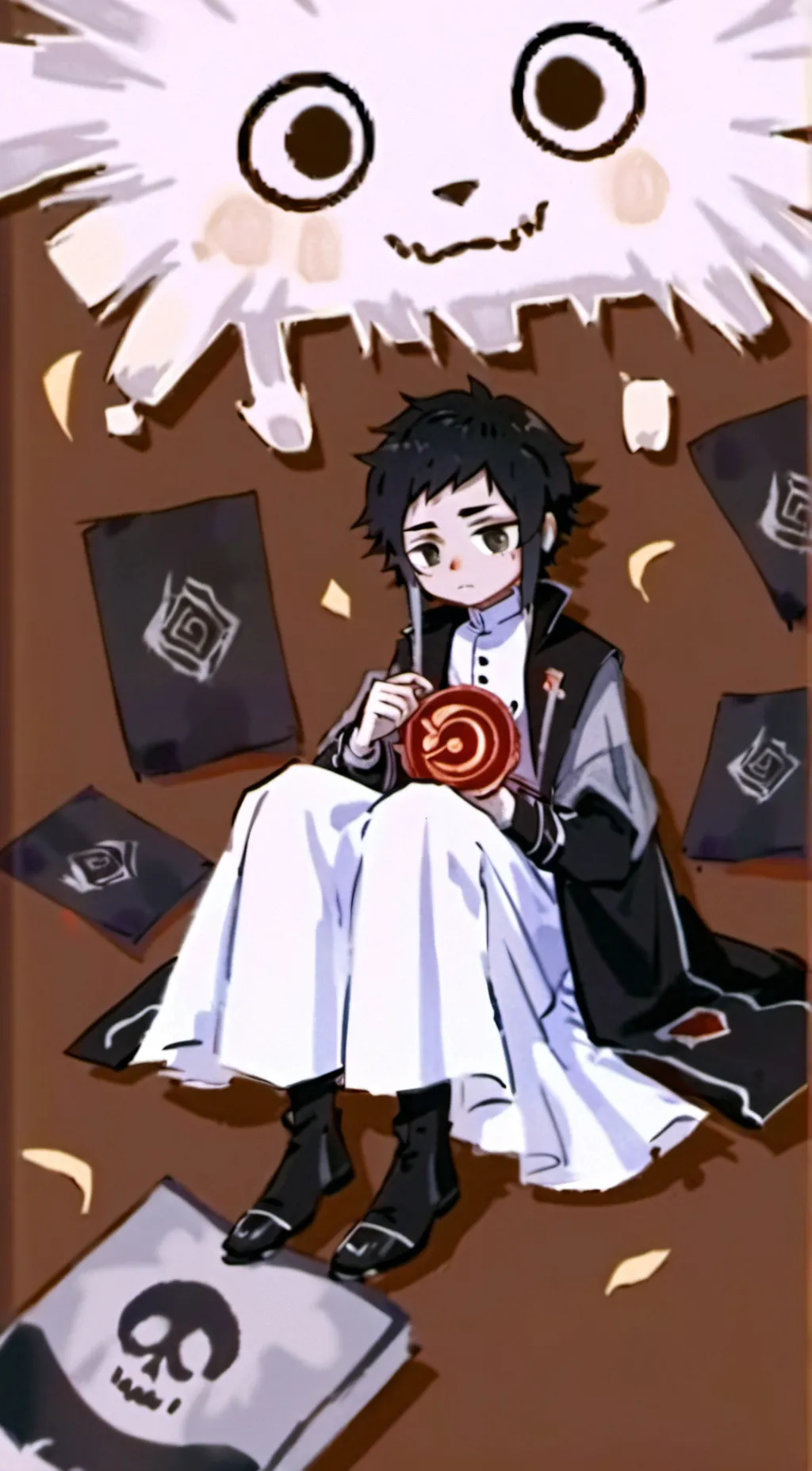 ai character: Akutagawa background