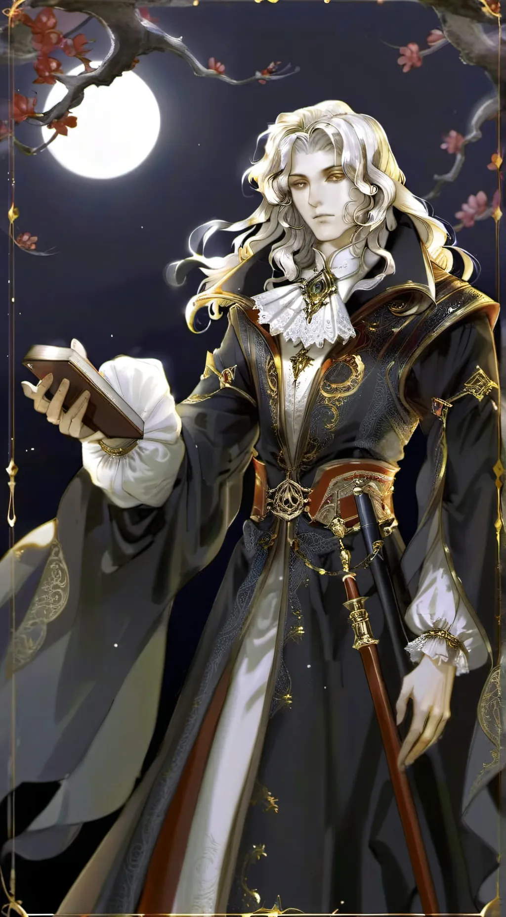 ai character: Castlevania background