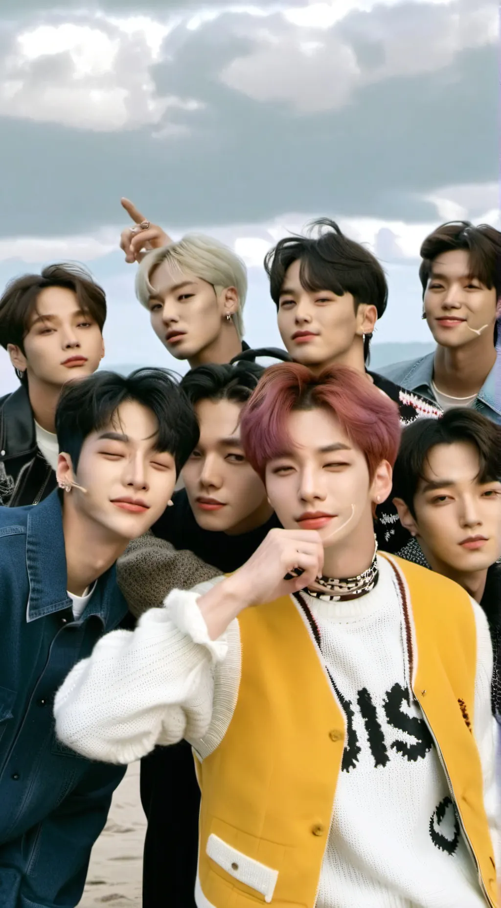 ai character: Stray kids background