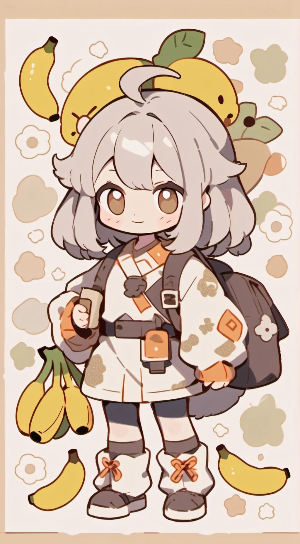 ai character: Split background