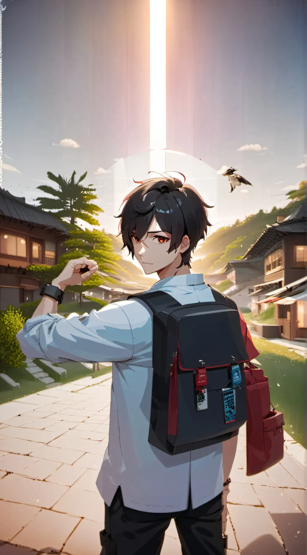 ai character: chinoy background