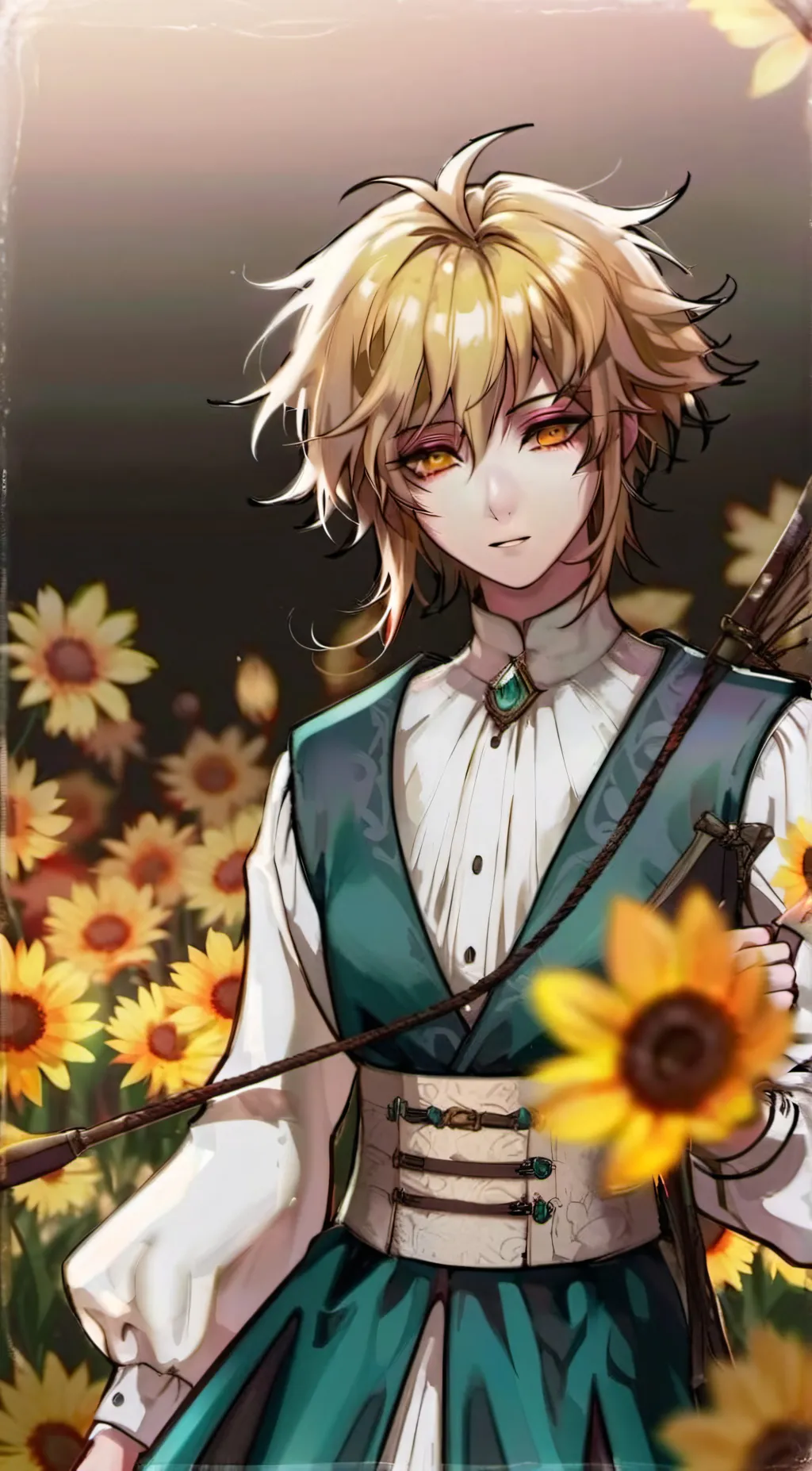 ai character: Ben drowned  background