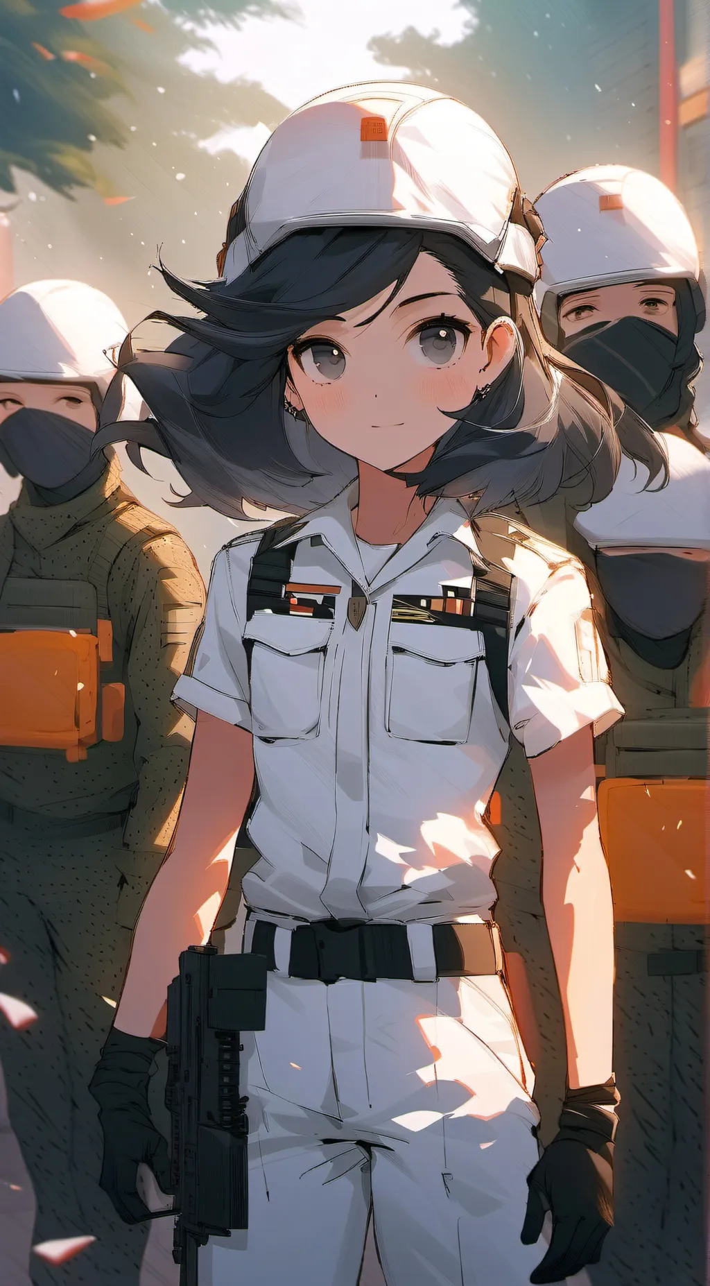 ai character: Keen (At war)  background