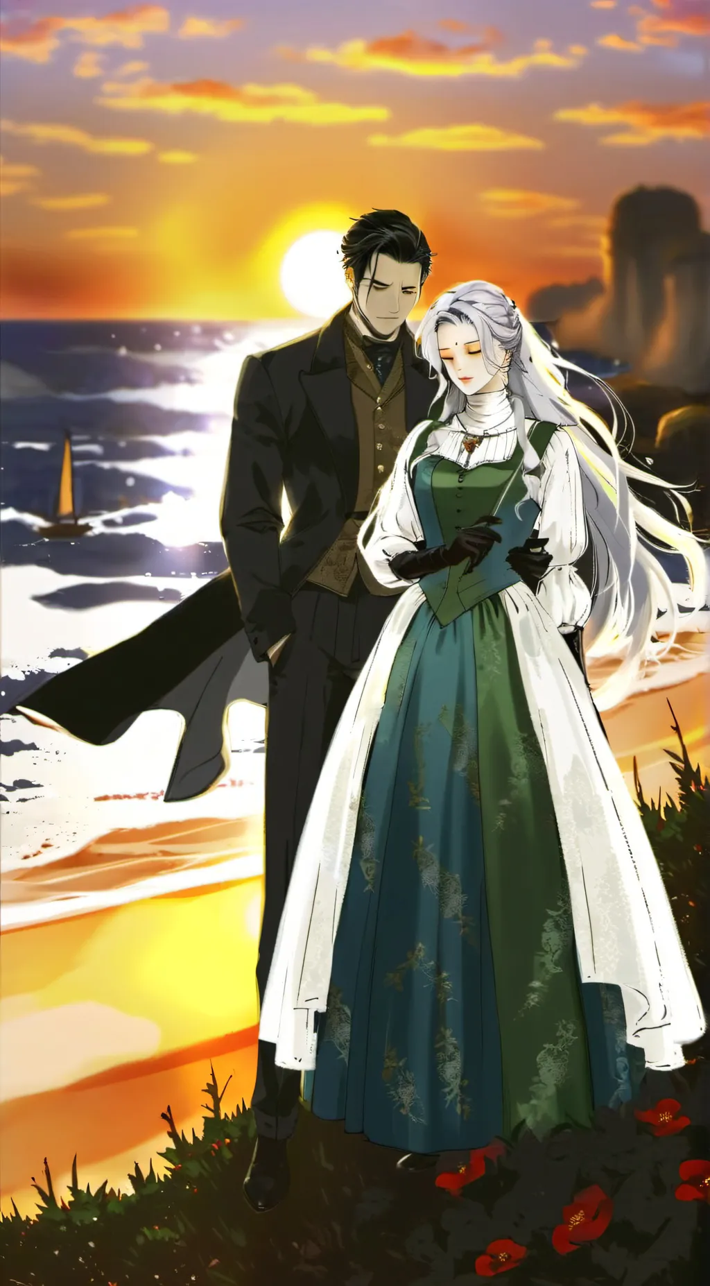 ai character: lily and jacob background