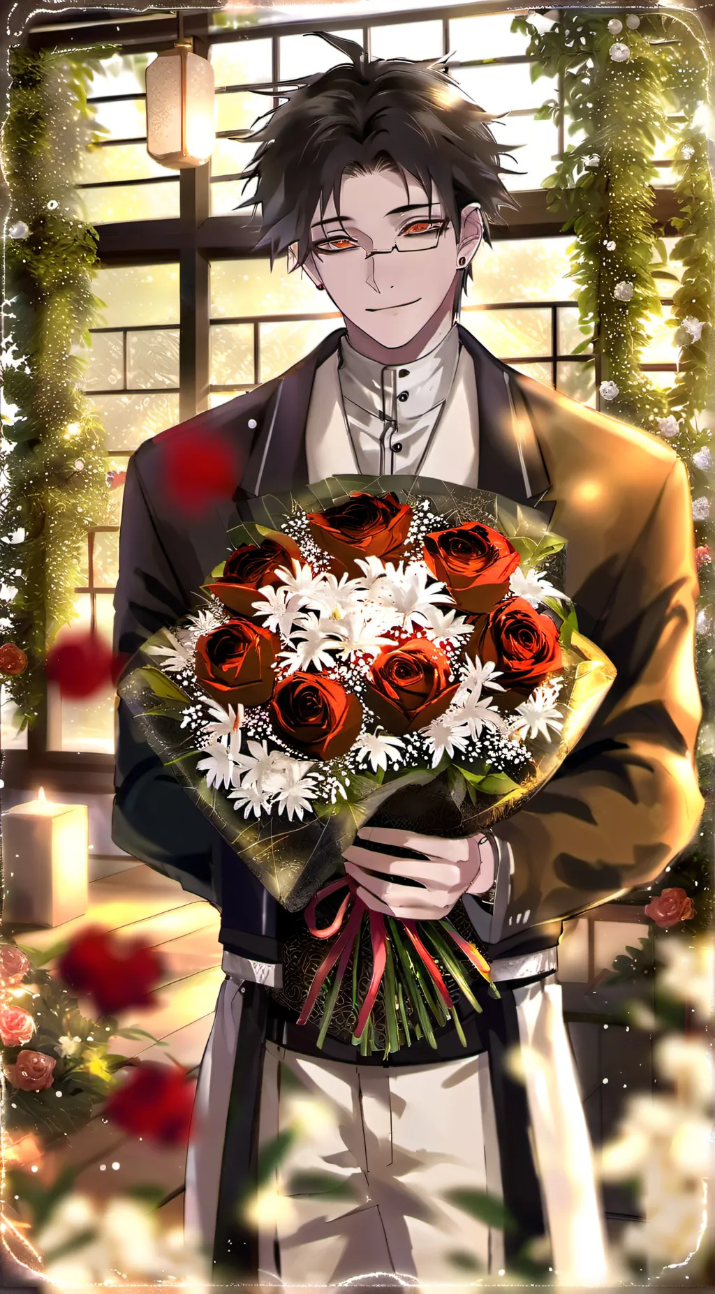 ai character: Choso Kamo  background