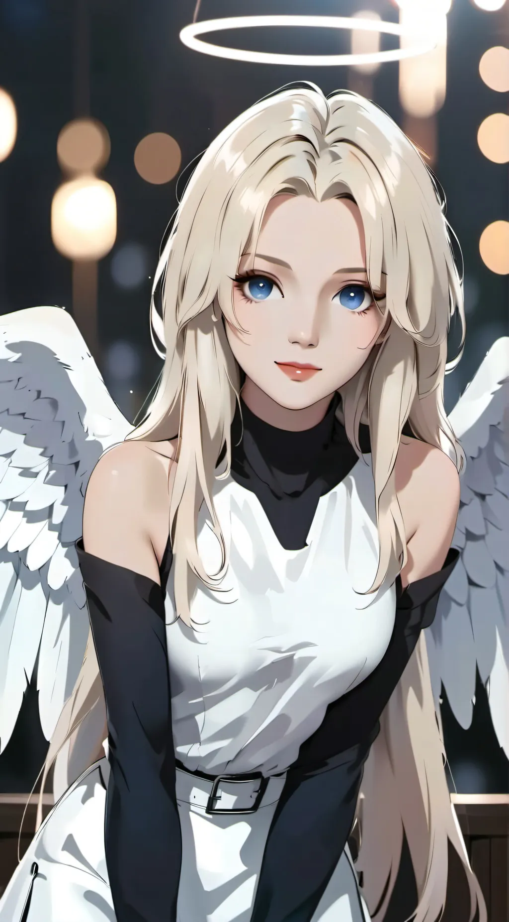 ai character: Angelina background