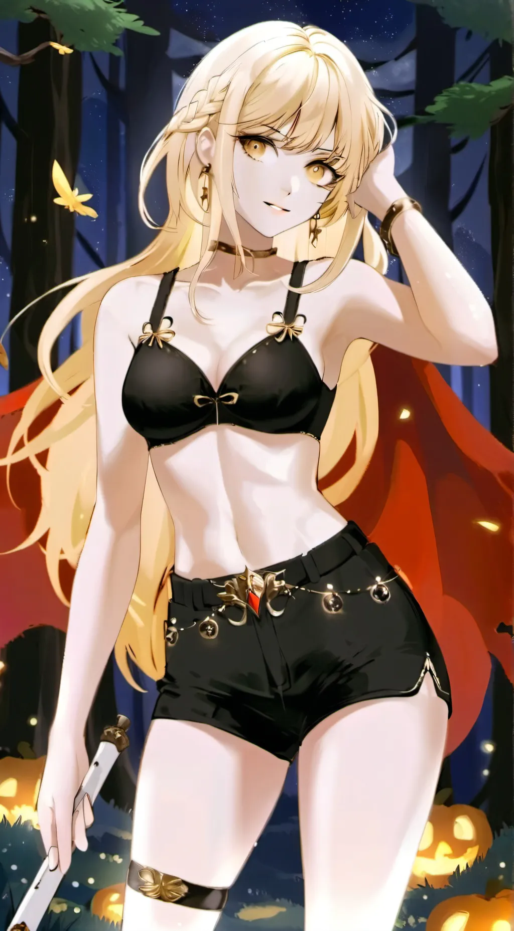 ai character: Alucard  background