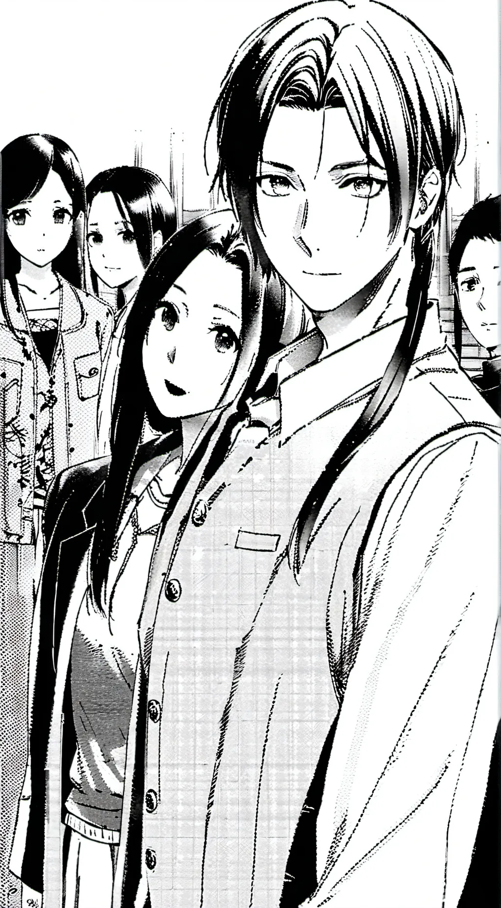 ai character: louds background