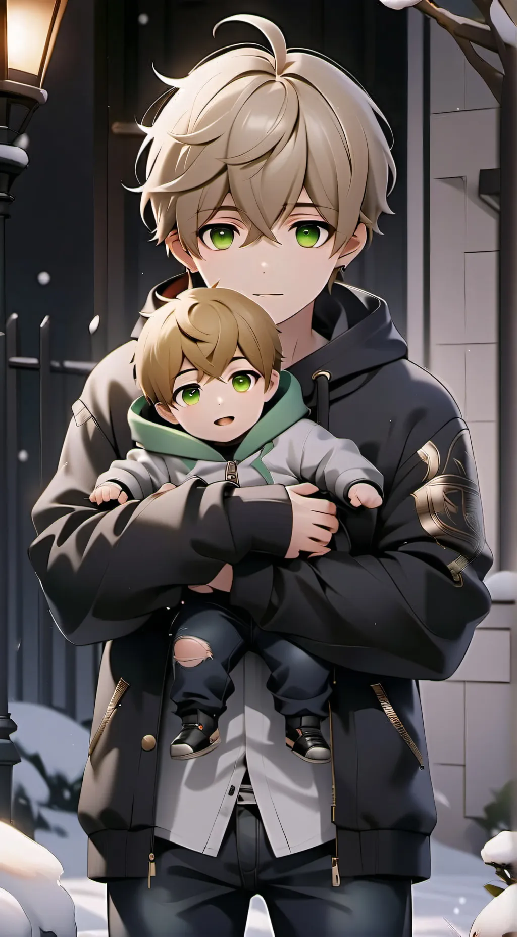 ai character: Lauren  background