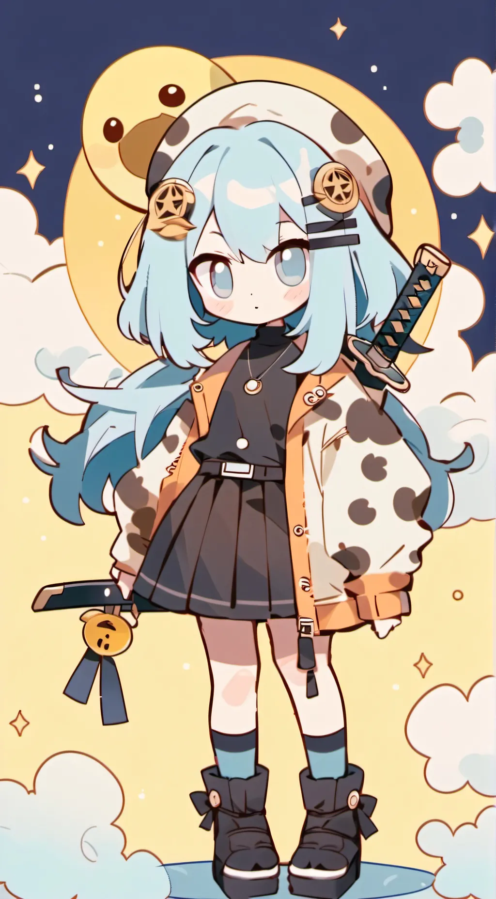 ai character: New hashira  background