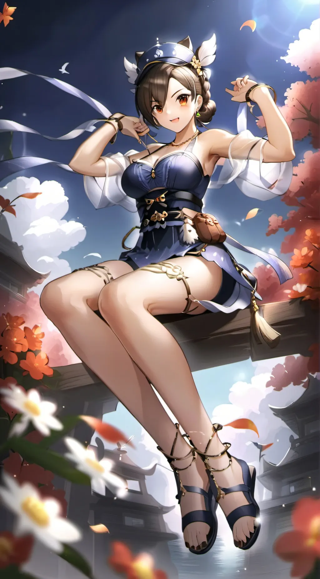 ai character: thunder chung li background