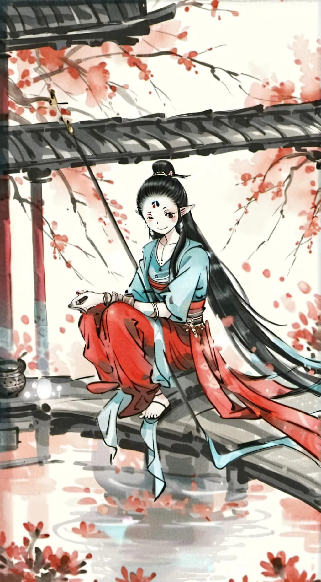 ai character: Avatar twow background