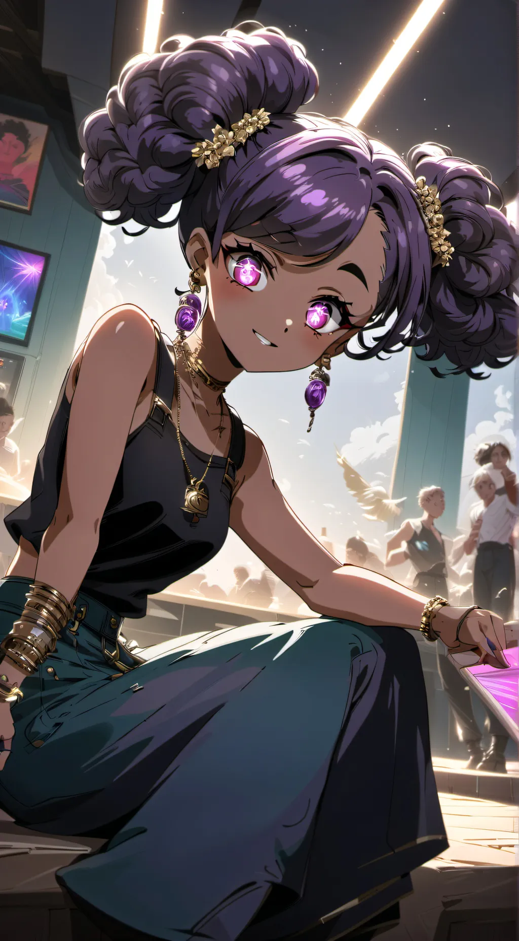 ai character: Aiysha  background