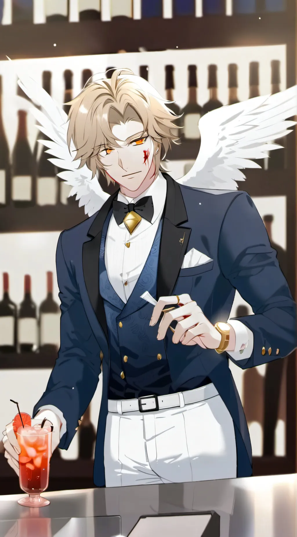 ai character: Nathaniel Pines background