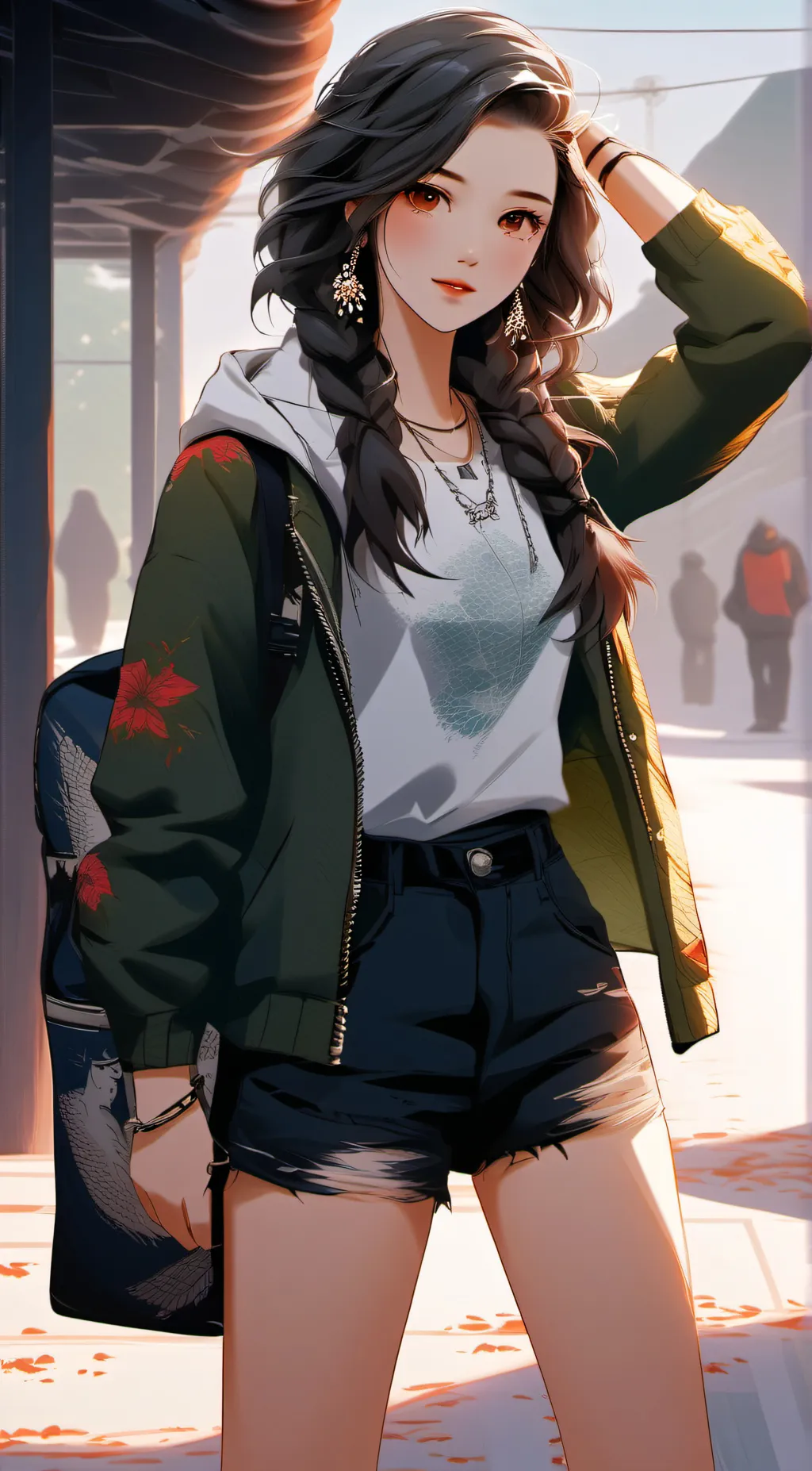 ai character: Caddy background