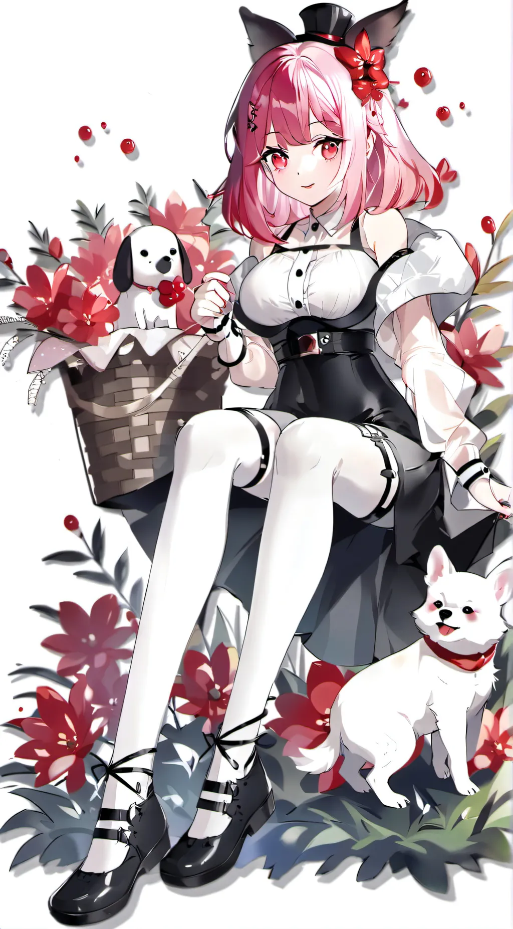 ai character: Lilly background