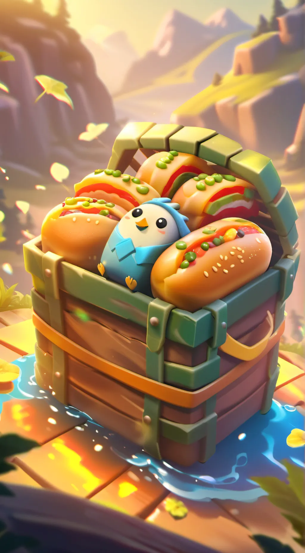 ai character: LOAF GROUP background