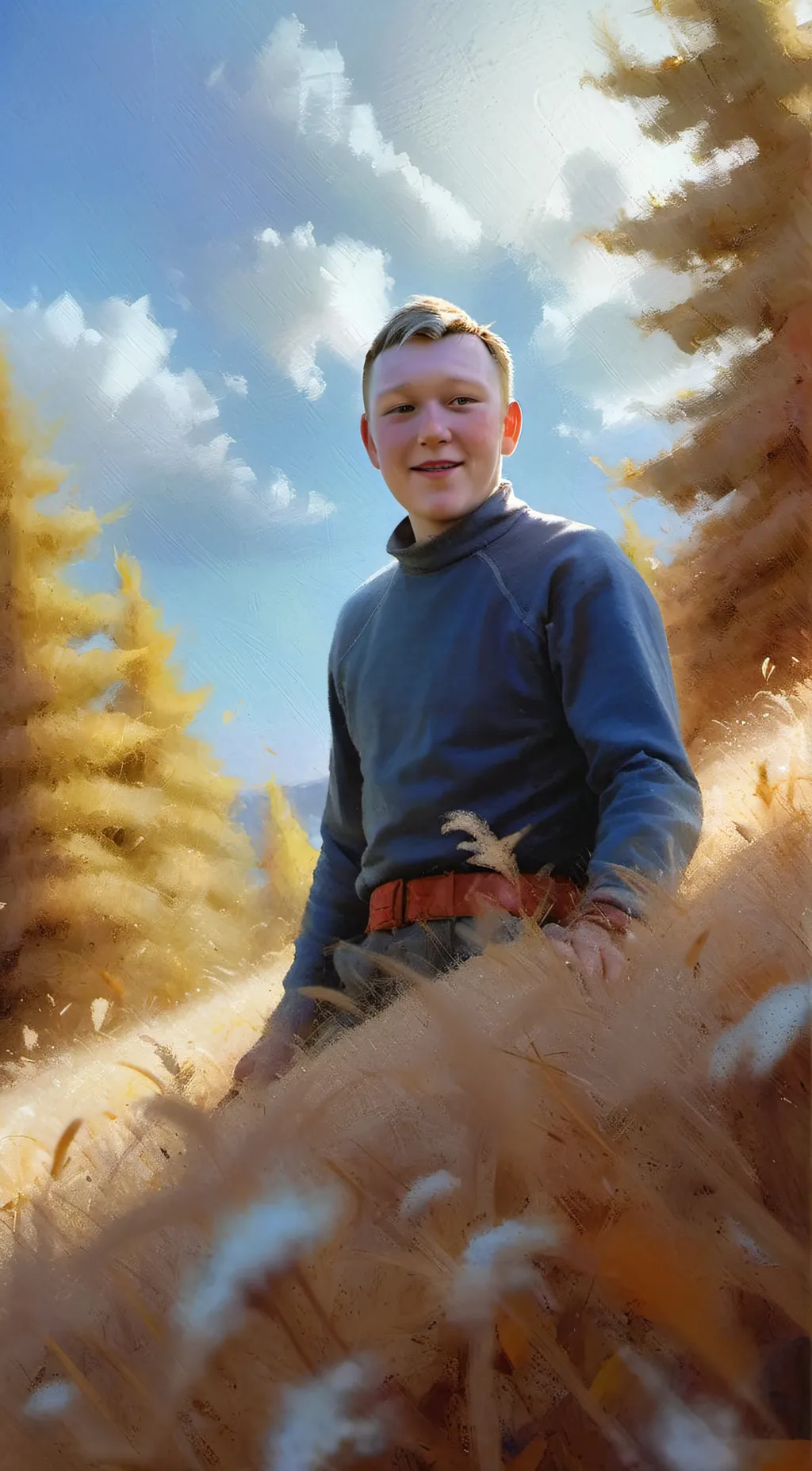 ai character: Mason  background