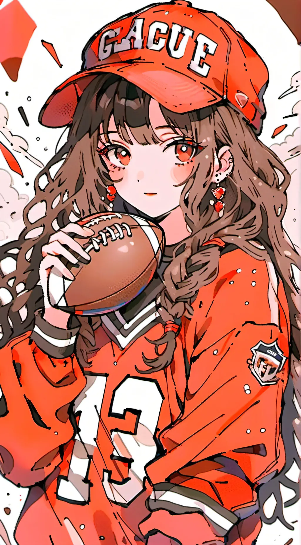 ai character: YAM TIME  background