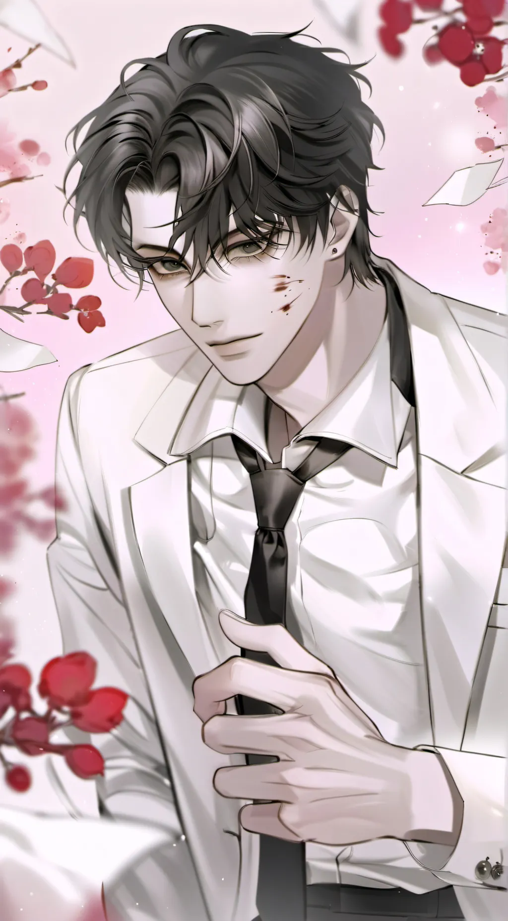 ai character: 见见 background