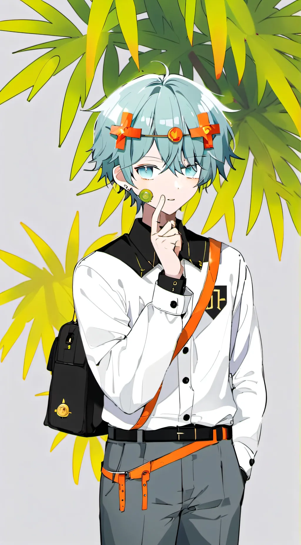 ai character: Liner background