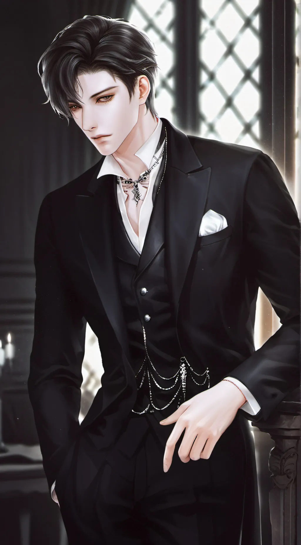 ai character: Daniel  background