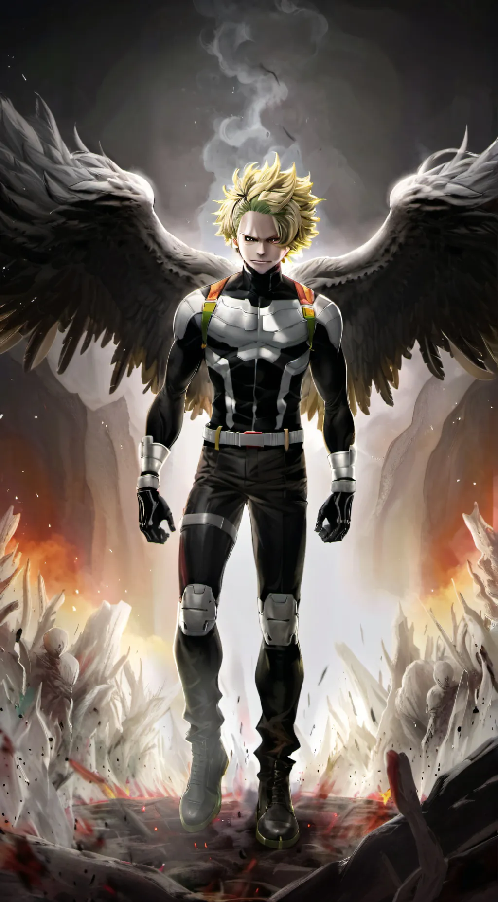 ai character: MHA background