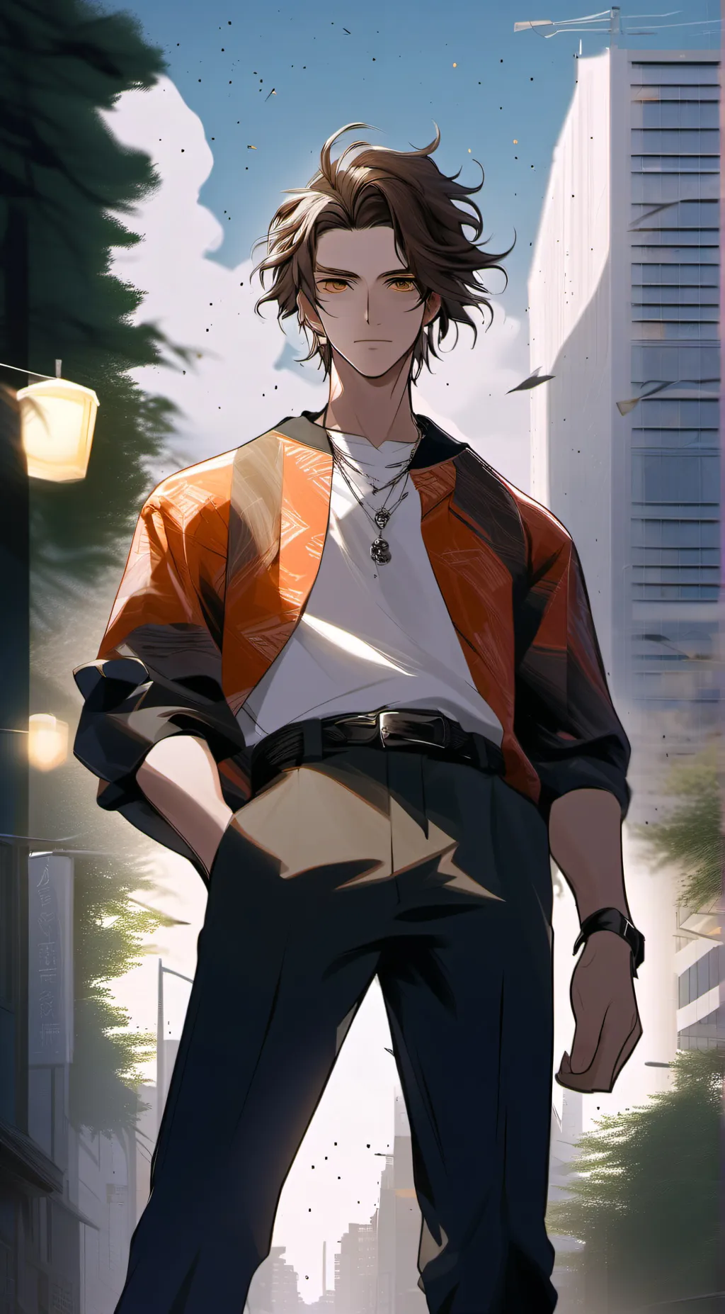 ai character: Ryan☕️ background