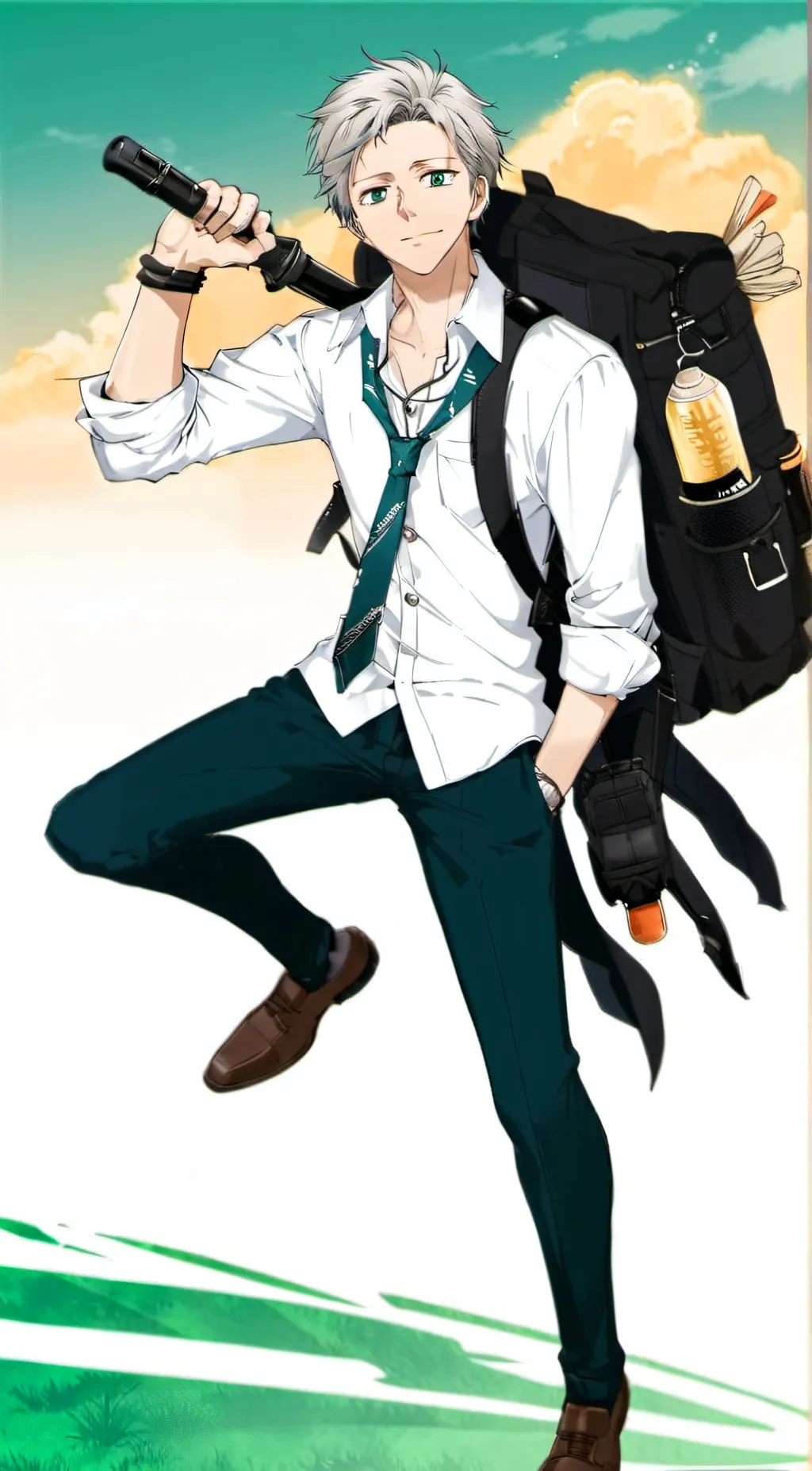 ai character: Hajime Umemiya background