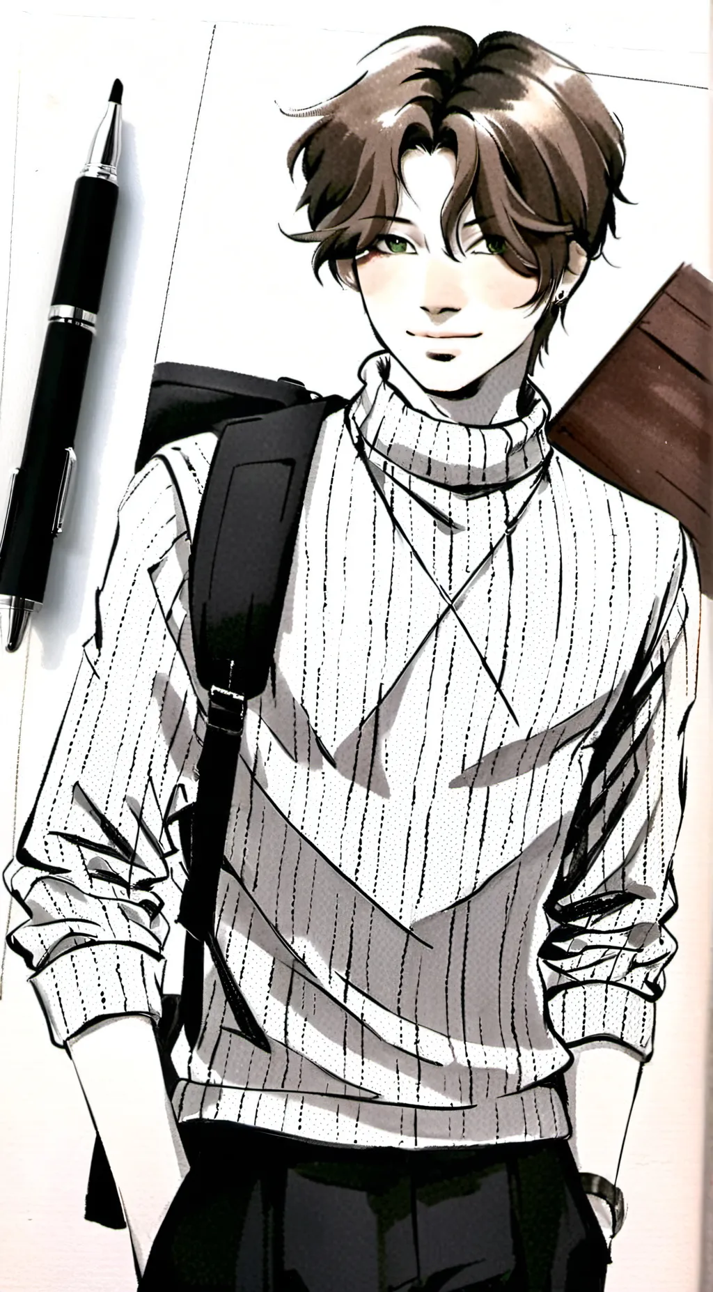 ai character: Kai background