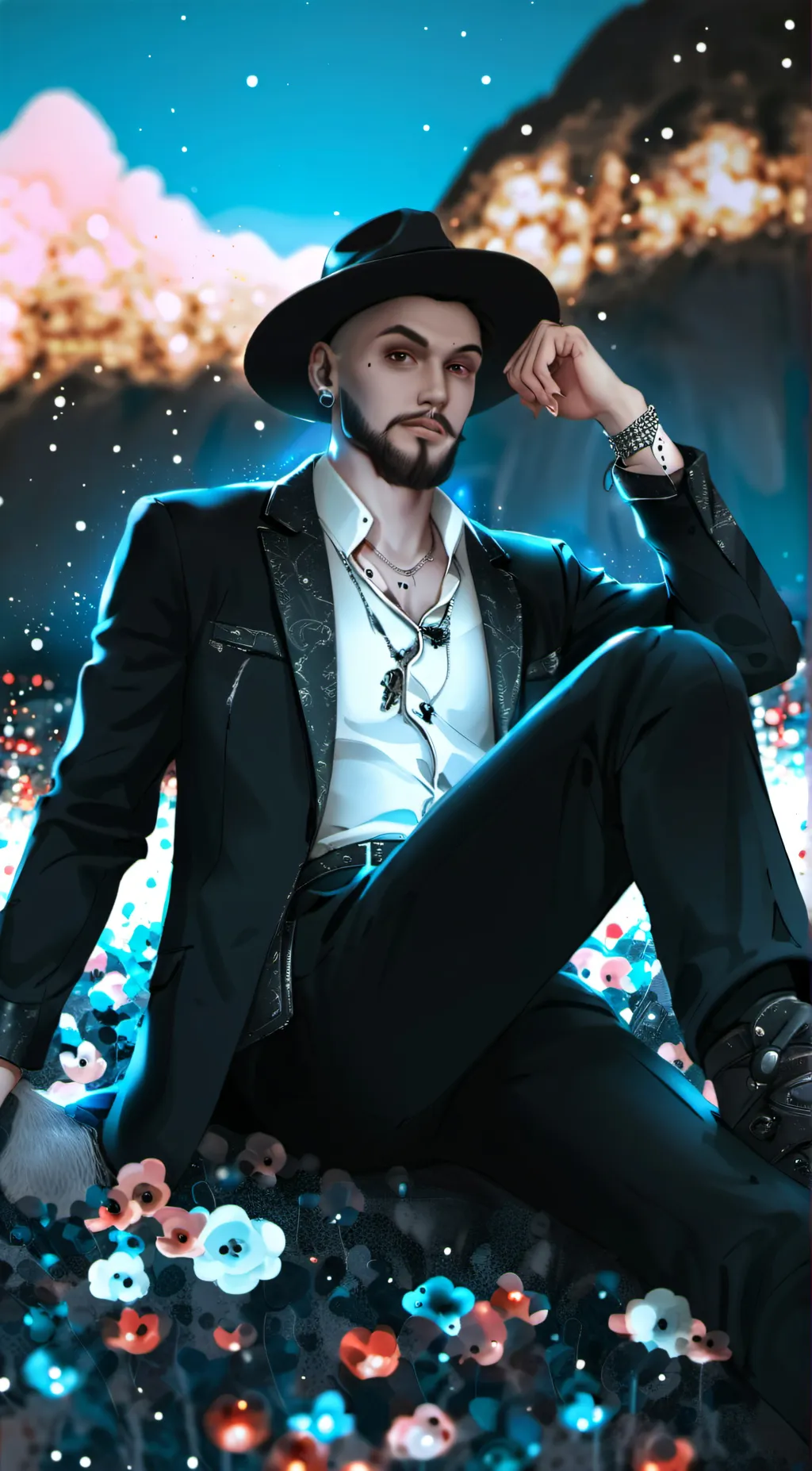 ai character: Drake hades background